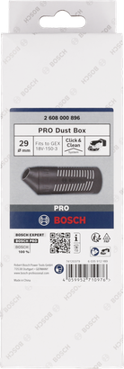 適用於 GEX 18V-150-3 砂光機的Bosch PRO 集塵盒。